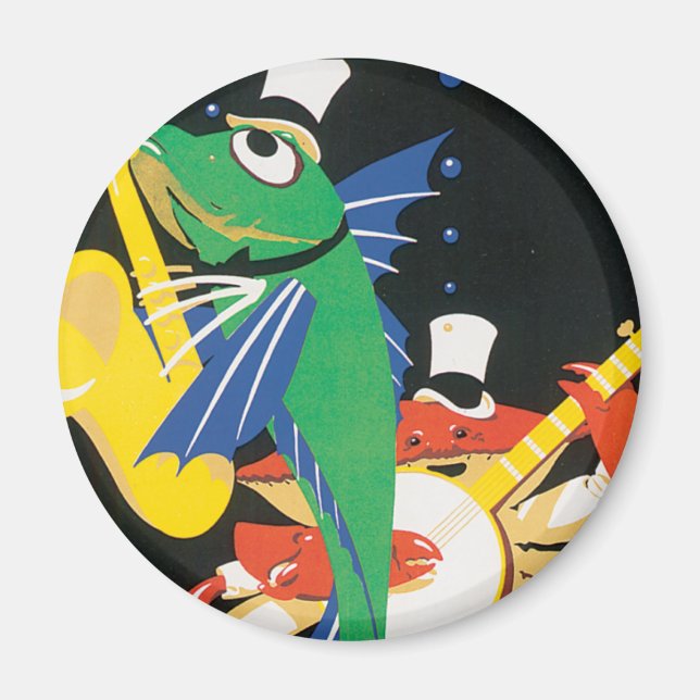Frosch an der Ostküste Magnet (Vorne)
