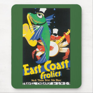 Frosch an der Ostküste Mousepad