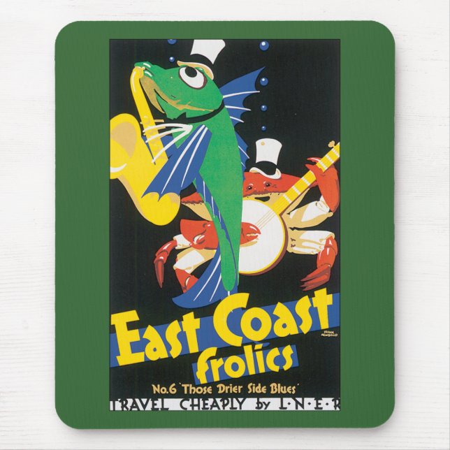 Frosch an der Ostküste Mousepad (Vorne)
