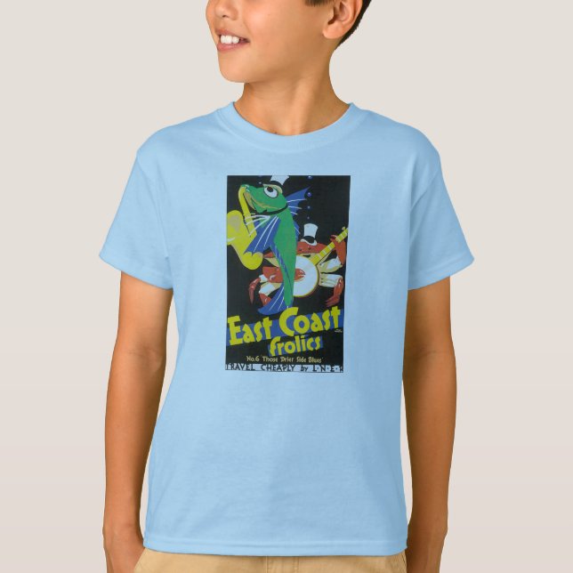 Frosch an der Ostküste T-Shirt (Vorderseite)