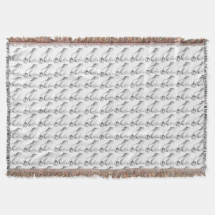 Frosch Art Blanket Bull Frog Art Throw Blanket Decke