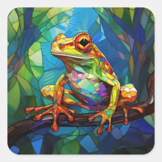 Frosch Art Stickers