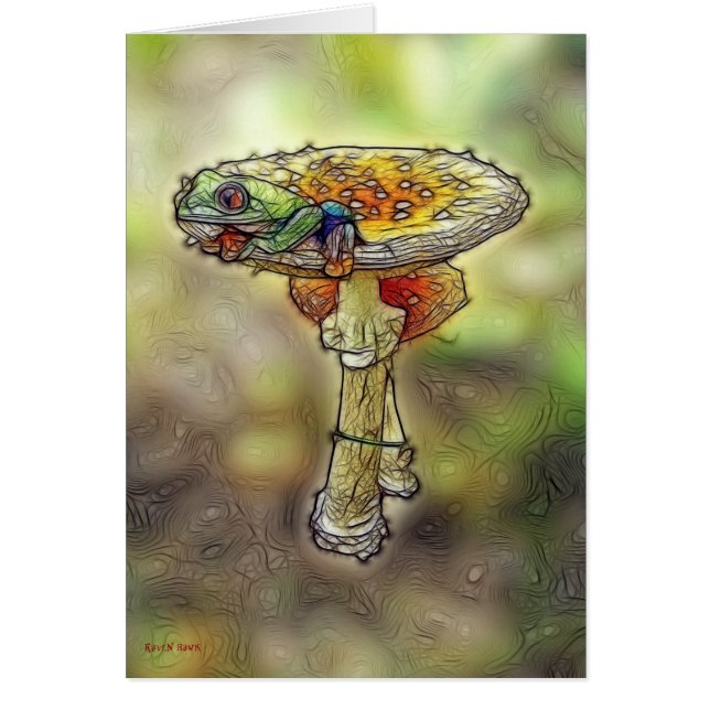 Frosch auf einem Schemel (Vorne)