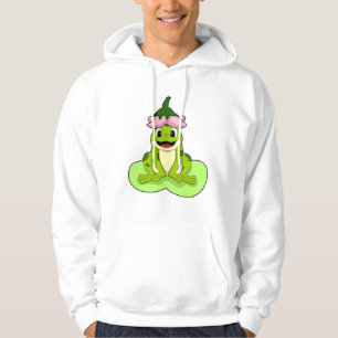 Frosch auf Leaf Hoodie
