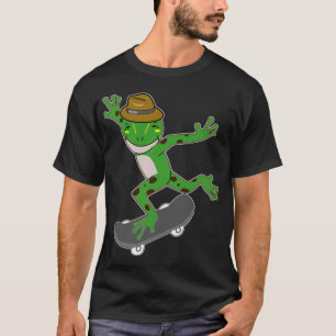 Frosch auf Skateboard Frösche Liebhaber von Skateb T-Shirt