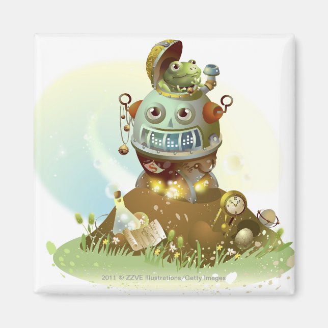 Frosch aus einem UFO Magnet (Vorne)