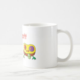 Frosch aus kaffeetasse