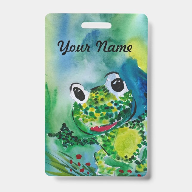 Frosch Ausweis (Vorderseite)