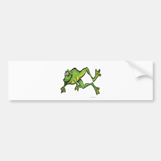 Frosch Autoaufkleber (Vorne)