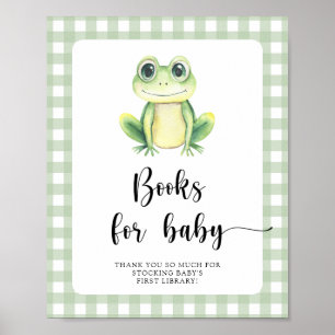 Frosch-Baby-Party - Bücher für das Baby Poster