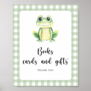 Frosch-Baby-Party - Bücher Karten und Geschenke Poster