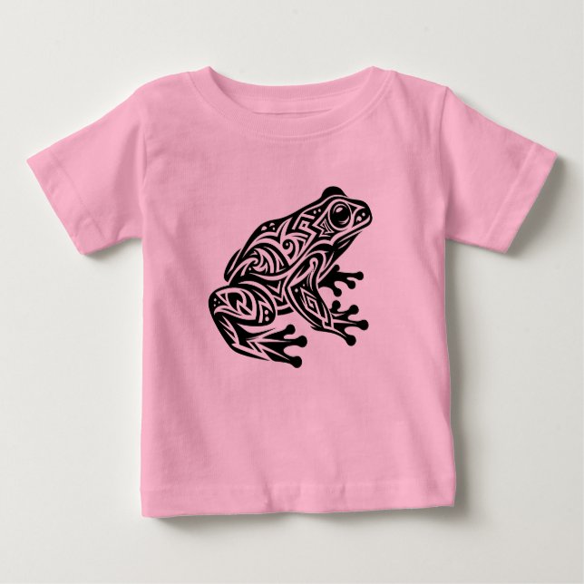 Frosch  baby t-shirt (Vorderseite)