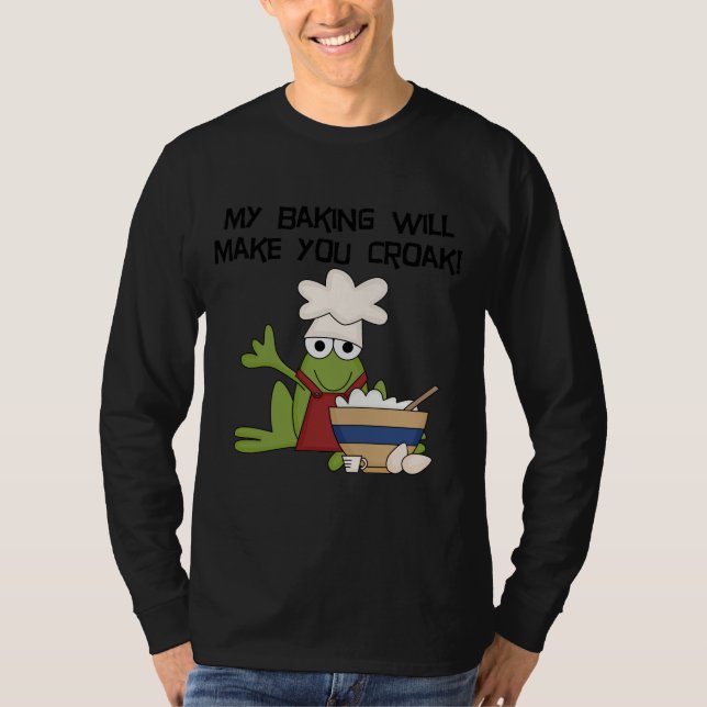 Frosch-Bäcker-T-Shirts und Geschenke T-Shirt (Vorderseite)