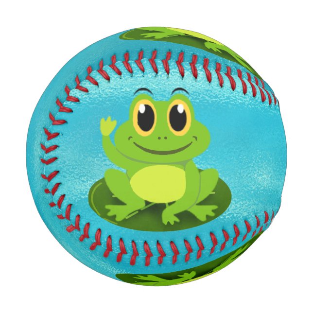 Frosch Baseball (Vorderseite Links)