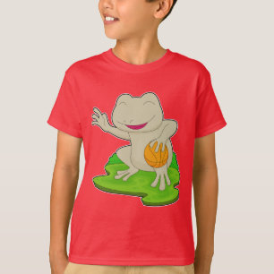 Frosch Basketball-Spieler Basketball T-Shirt