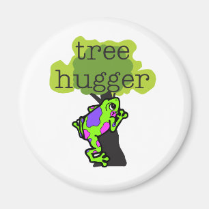 Frosch-Baum Hugger Magnet