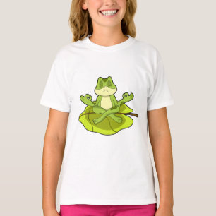 Frosch beim Meditat T-Shirt