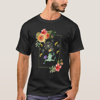 Frosch-Blume T-Shirt
