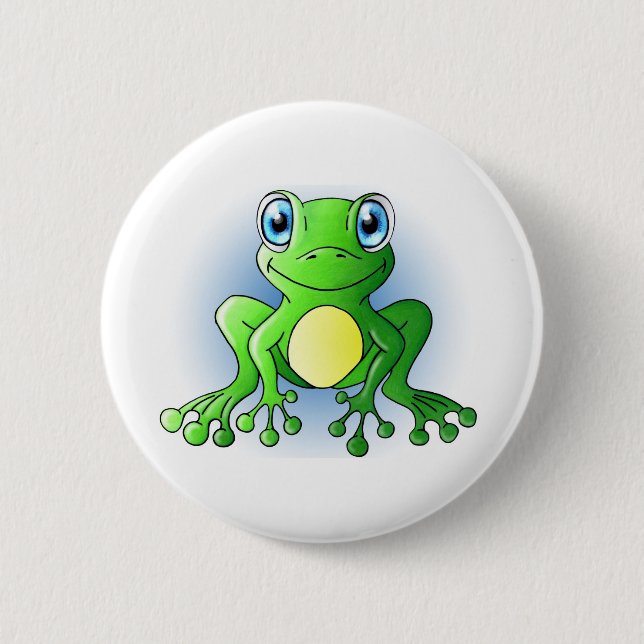 Frosch Button (Vorderseite)