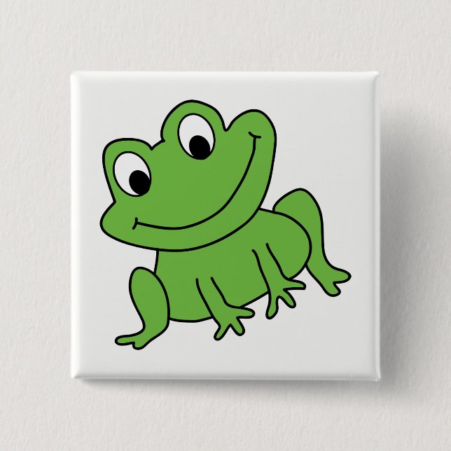 Frosch Button (Vorderseite)