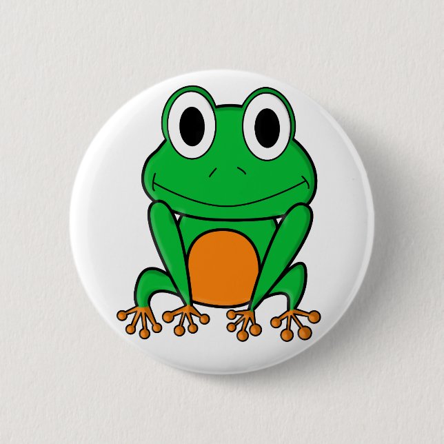 Frosch Button (Vorderseite)