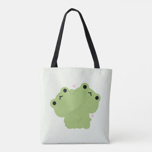 Frosch Couple Tasche (Rückseite)