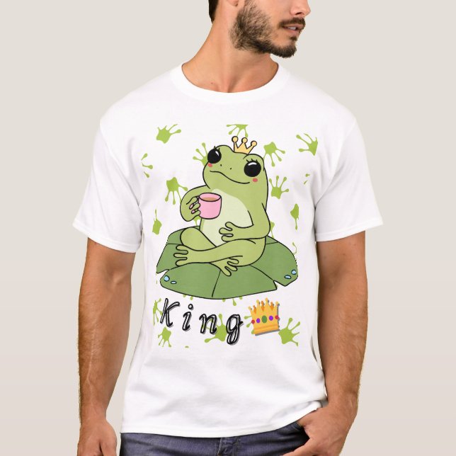 Frosch den Königshorodie T-Shirt (Vorderseite)