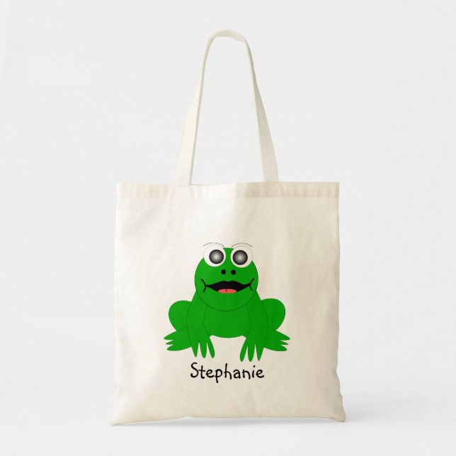 Frosch Design Tragetasche (Vorne)