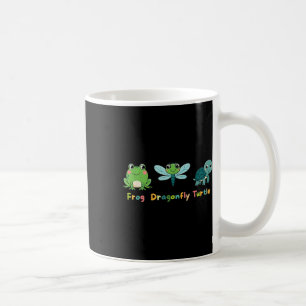 Frosch Dragonfly Schildkröte Niedliche Kinder Tier Kaffeetasse