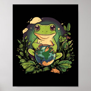 Frosch-Earth-Day Poster