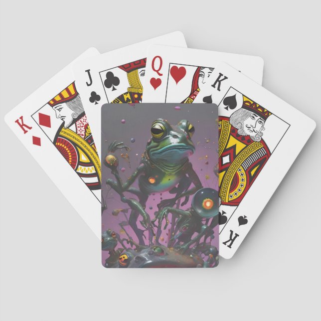 Frosch es alles II  Spielkarten (Rückseite)