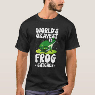 Frosch Fangen Frosch Weltweit Bester Froschfän T-Shirt