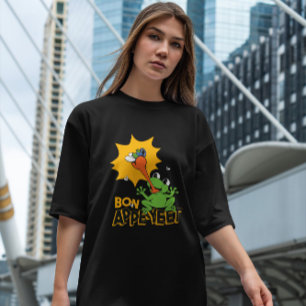 Frosch Fliegen Cartoon T-Shirt