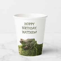 Frosch Foto Personalisiertes Party
