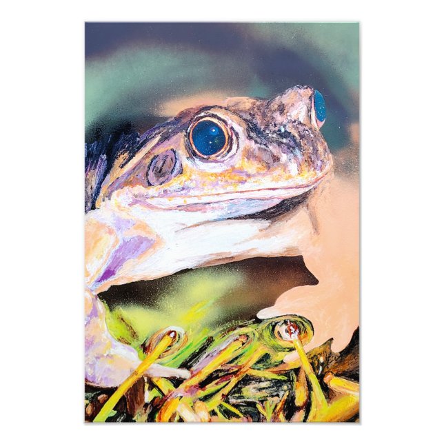 Frosch Fotodruck (Vorne)