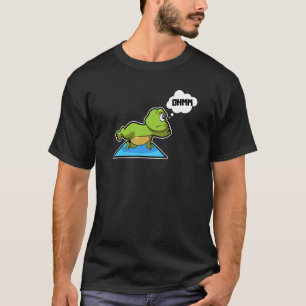 Frosch Frosch Yoga-Übungen Sport Gymnastik Ohm Her T-Shirt