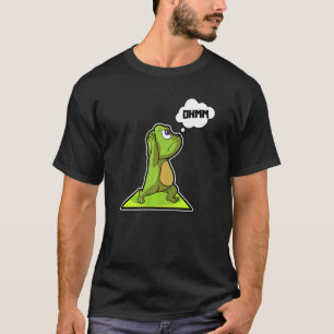 Frosch Frosch Yoga-Übungen Sport Gymnastik Ohm Her T-Shirt