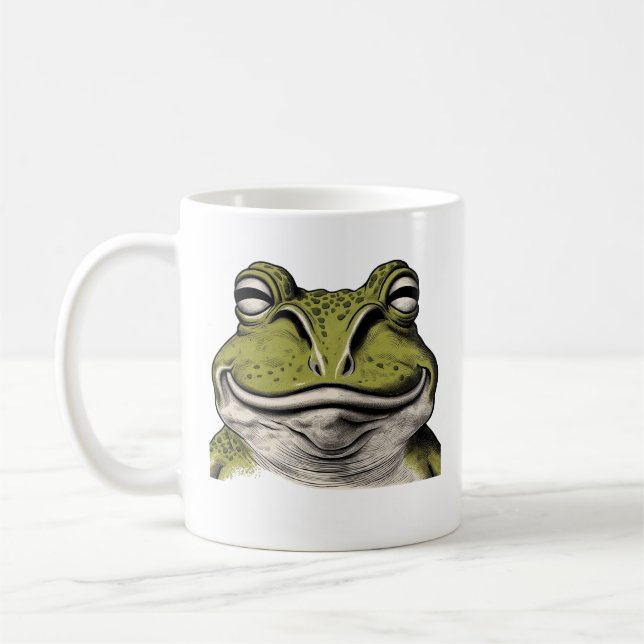 Frosch, Froschfreunde Kaffeetasse (Links)