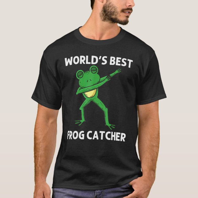 Frosch für Kinder Jungen, die Toad Animal mit grün T-Shirt (Vorderseite)