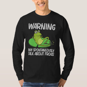 Frosch für Männer Frauen Niedlicher Bullfrog Toad T-Shirt