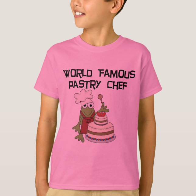 Frosch-Gebäck-Kochs-T-Shirts und Geschenke T-Shirt (Vorderseite)