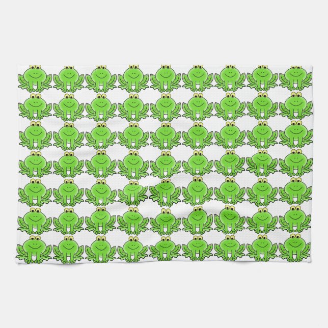 Frosch-Geschirrtücher Handtuch (Horizontal)
