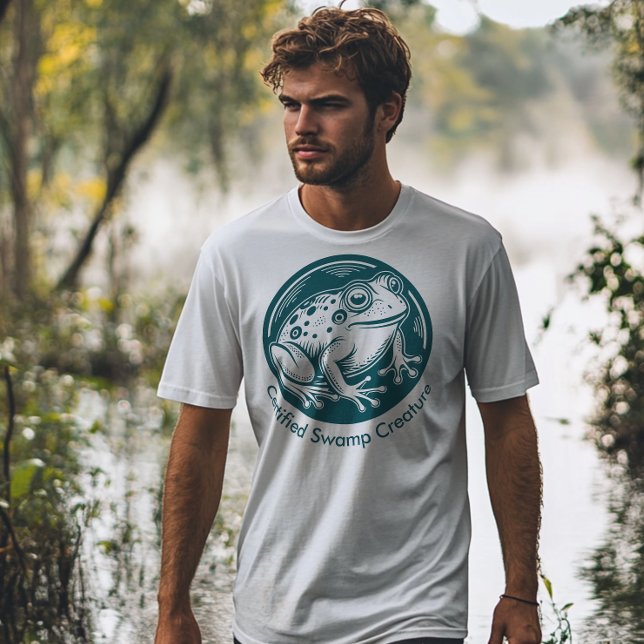 Frosch-Geschmacksmusterkreatur T-Shirt (Von Creator hochgeladen)