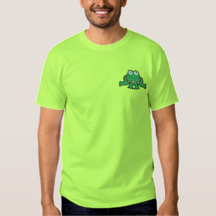 Frosch gesticktes Shirt