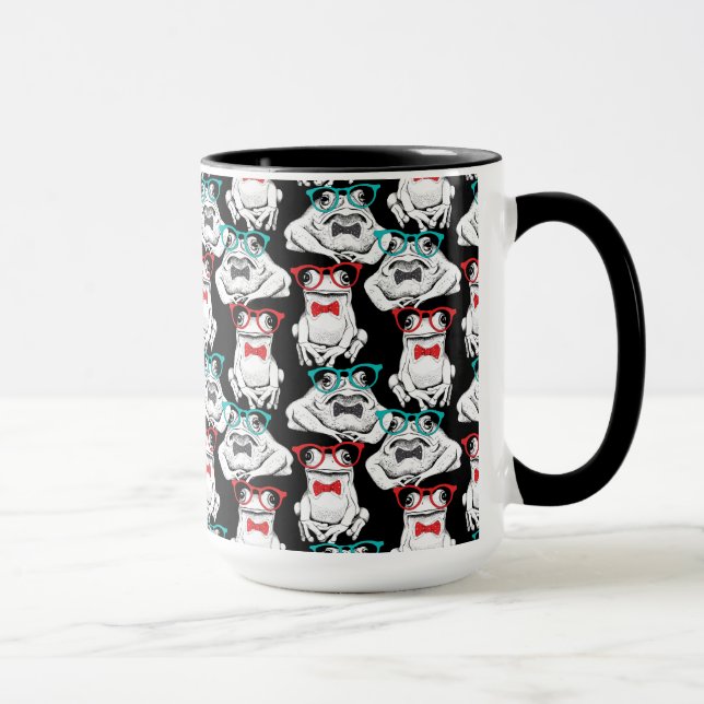 Frosch-Glas-Muster Tasse (Rechts)