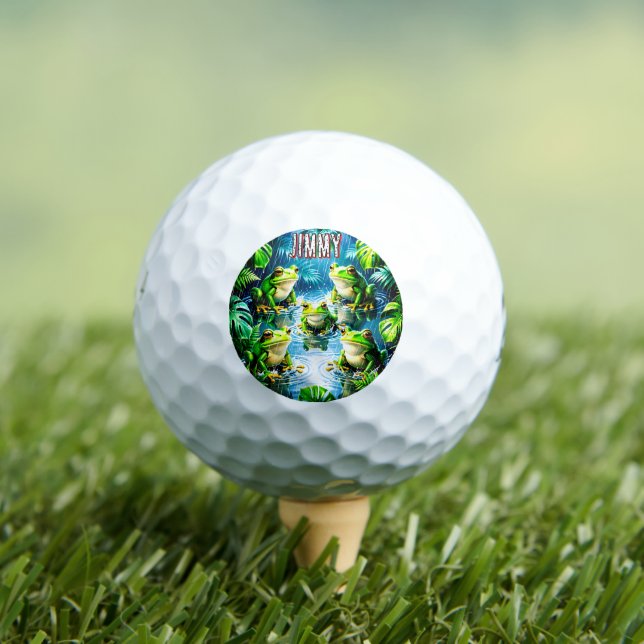 Frosch Golfbälle (Insitu T-Shirt)