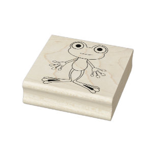 Frosch Gummistempel