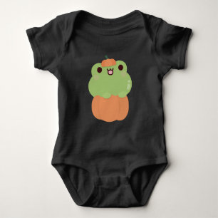 Frosch Halloween Baby Strampler