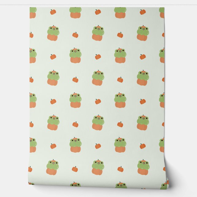 Frosch Halloween Tapete (Abrollen)