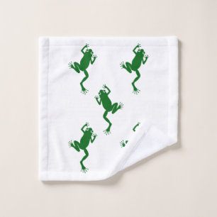 Frosch Handtuch-Set von Zone_413 Badhandtuch Set